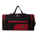 Men's Multi-pocket Large Capacity Travel Bag Portable Nylon Luggage Bag Tote Bag For Yoga Training Workout