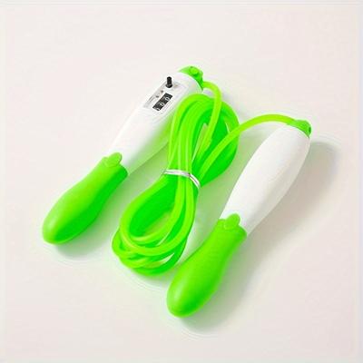 1pc Calories Counted Fitness Jumping Rope, For Ind...
