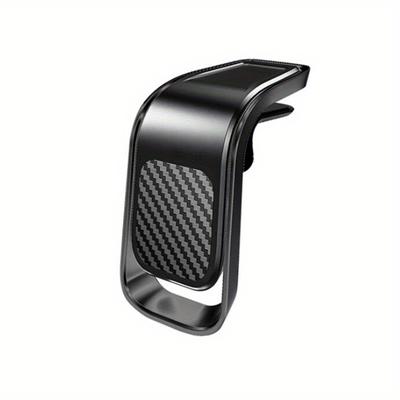 TEMU Secure Your Phone In Any Car With This L-shaped Magnetic Car Mount - Perfect For Any Smartphone!