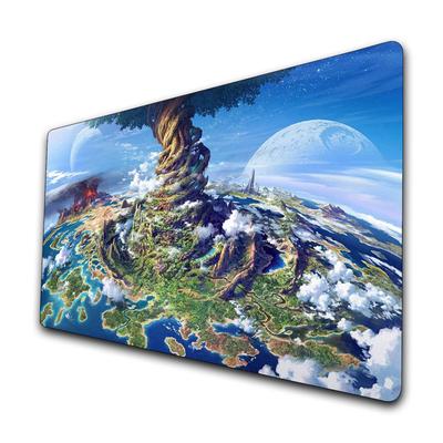 1pc Magic World Tree Monster Mouse Pad Desktop Mat Large Computer Keyboard Pad Anime Game Mouse Pad Board And Card Game Pad Tcg Playmat Table Mats Compatible For Mtg Rpg Ccg
