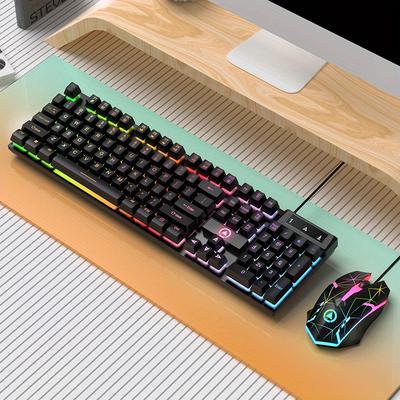 Upgrade Your Gaming Experience With 's Wired Keyboard & Mouse Set