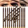 12pcs/set Eyebrow Pencil With Sharpener Eyebrow Pencil Makeup Tools Eyebrow Cosmetics Eyebrow Defining Long Lasting Eyebrow Makeup