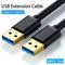 5m-0.5m Usb 3.0 To Usb 3.0 Extension Cable Usb A Male To Male Usb 3.0 Extender For Radiator Hard Disk Tv Box Usb Cable Extension