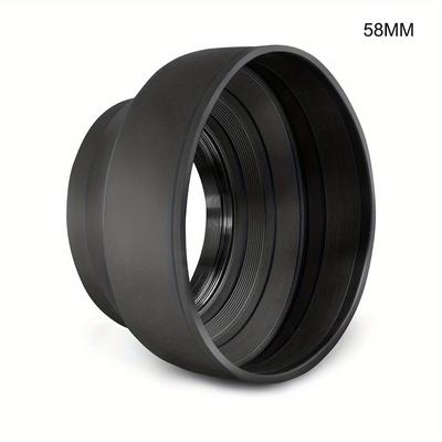 Collapsible Rubber Lens Hood 49/52/55/58/62/67/72/...