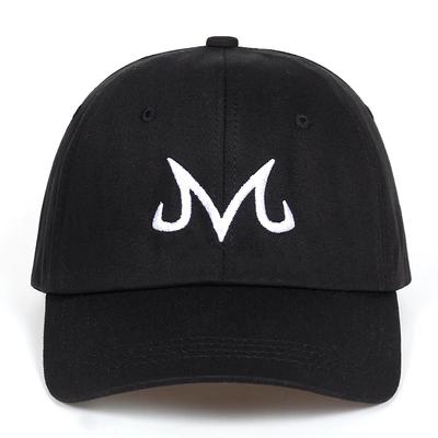 TEMU Gothic M Embroidery Baseball Cap Solid Color Casual Dad Hats Lightweight Adjustable Sun Hat For Women Men Image