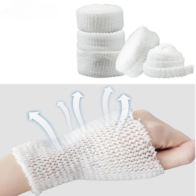 1roll Soft And Stretchy Net Tubular Bandage For Wound Dressing - Elastic Bandage Retainer For Adults/kids With Wrist/elbow/knee/ankle Injury