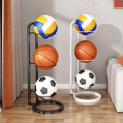 Ball Storage Rack, Basketball Display Stand, Porta...