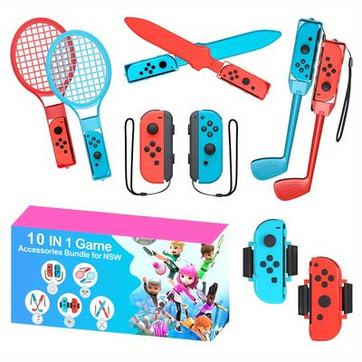 TEMU 10 In 1 Game Accessories Bundle For Switch