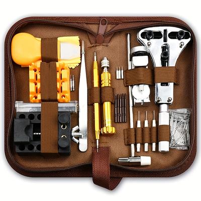 149pcs Cool Watch Repairing Tools, Multi-functional Watch Repair Tool Kit With Carrying Bag And Manual, Ideal Choice For Gifts