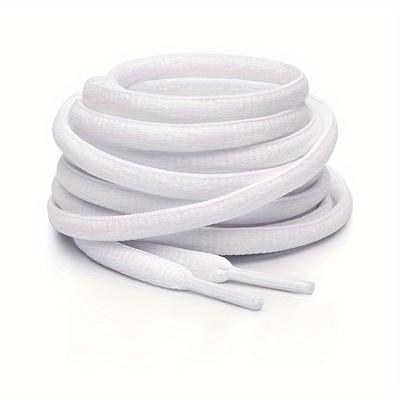 TEMU 5 Pairs Round Shoelaces For Sneakers Casual Shoes Skate Shoes,
