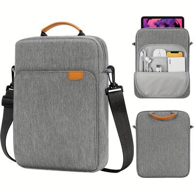 Vertical Tablet Bag With Shoulder Strap, Commuter Laptop Bag, Waterproof Handbag