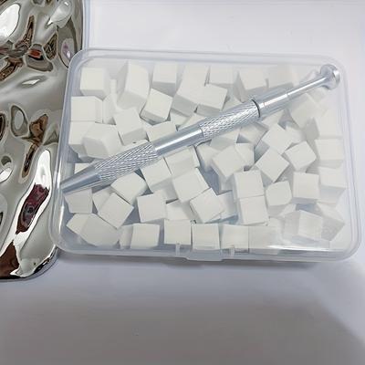 TEMU 1cm Mini Tofu Block Manicure Gradient Sponge Tap Gel Special Small Square Scratching Pen Supplies Image