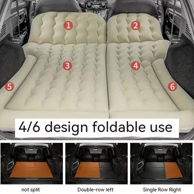 Car Inflatable Bed Air Cushion Car Rear Travel Bed...