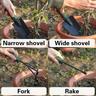 4pcs Shovel, Pull Grass, Garden Shovel, Garden Fork, Garden Set, 4 Sets Of Garden Tools With Plastic Handles