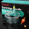 20pcs/box Tattoo Dip Leak-proof Rinse Cup, Blending Rinsing Diluting Drying Ink Clean Tip Cartridge Dip Cleaning Cup