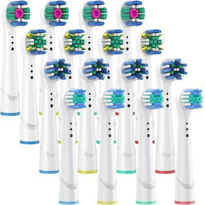 4/12/16 Pcs Replacement Toothbrush Heads, Professi...