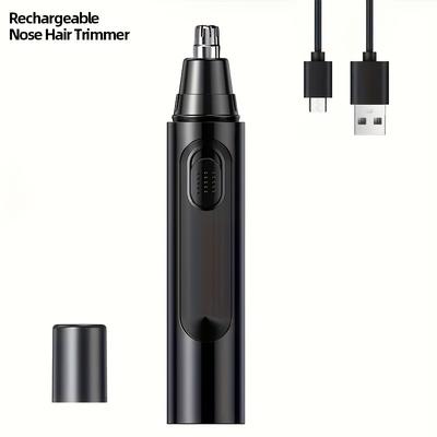 Usb Rechargeable Electric Ear And Nose Trimmer For Men And Women, Eyebrow And Facial Hair Removal Device