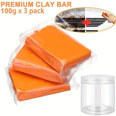 Clay Bar 3packs X 100g Car Clay Bar Auto Detailing Premium Clay Bar, For Car Detailing Car Cleaning Kit Cleaner For Car Suv With Storage