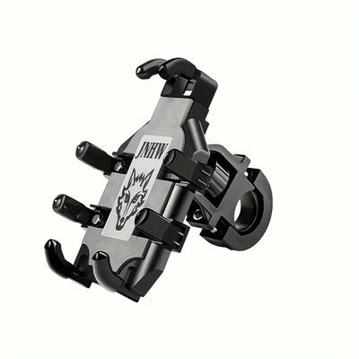 TEMU Motorcycle Mobile Phone Holder, Electric Vehicle Mobile Phone Holder, Electric Bottle Bicycle Navigation Bracket Image