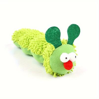 TEMU Caterpillar Design Cat Toy, Pet Plush Pillow, Fun Pet Supplies, Pet Toys, Cat Supplies, Interactive Cat Toy