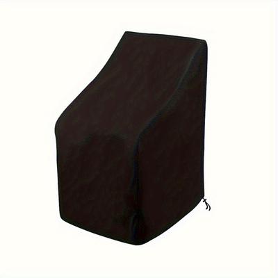 1pc Stacking Outdoor Chair Cover, Waterproof Outdo...