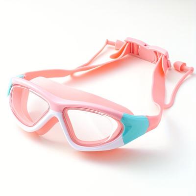 1pc Children's Swimming Goggles, Anti-fog Large Fr...