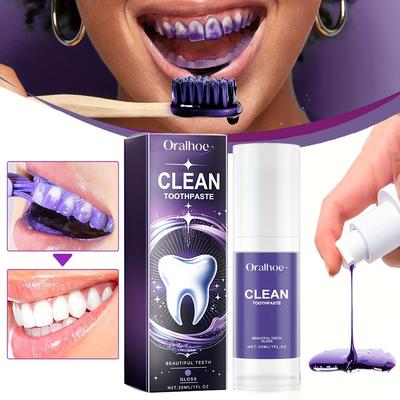 30ml Purple Brightening Toothpaste, Toothpaste For...