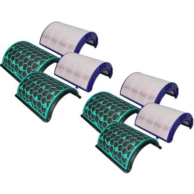 4-teiliges Filter-Set kompatibel mit Dyson Cool TP07, TP08, TP7A Luftreiniger - HEPA-Filter,