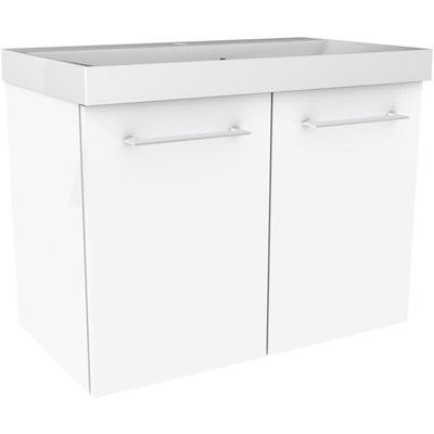 Fackelmann - Waschtischunterschrank lima / Badschrank mit Soft-Close-System / Maße (b x h x t): ca.