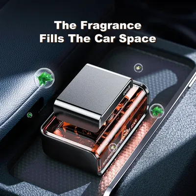 Cafele Luxury Car Air Fresheners For The Car Interior Decoration Glass Bottles Auto Flavoring Perfume Long-Lasting Aromatherapy