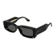 Gucci , Black Sunglasses, versatile and stylish ,Black female, Sizes: 53 MM
