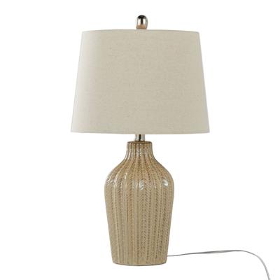Rockwell 23" Ceramic Table Lamp - Set Of 2 by Lumisource in Polished Nickel Natural
