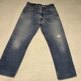 Levi's Jeans | Levis 505 Red Tab & Metal Jeans Mens Size 35x30 Straight Regular Fit Blue Denim | Color: Blue | Size: 35