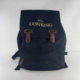 Disney Accessories | Disney's The Lion King Canvas Backpack 2019 Rare Black School Bag Backpack | Color: Black | Size: Os