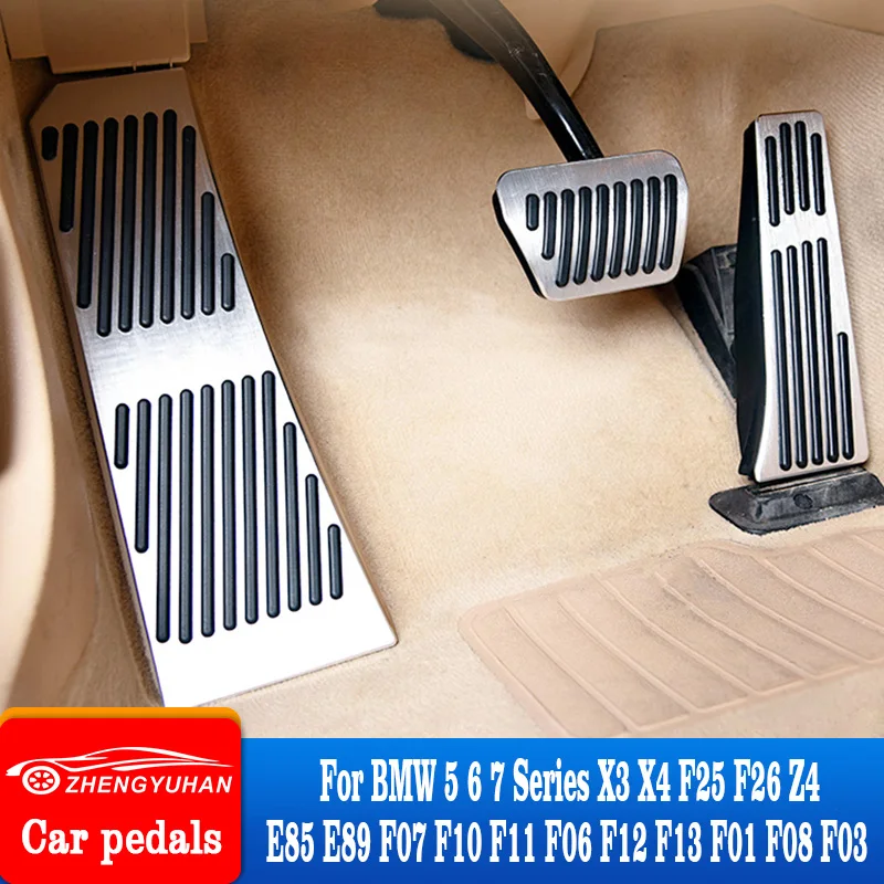 Auto Gaspedal Bremse Fuß Pedal Für BMW 5 6 7 Serie X3 X4 F25 F26 Z4 E85 E89 F07 F10 F11 f06 F12 F13 F01 F08 F03 Zubehör Image
