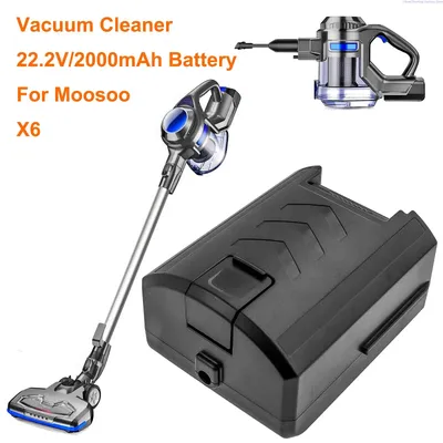 Cameron sino 22,2 v/2000mah staubsauger batterie XL-618A für moosoo x6 Image