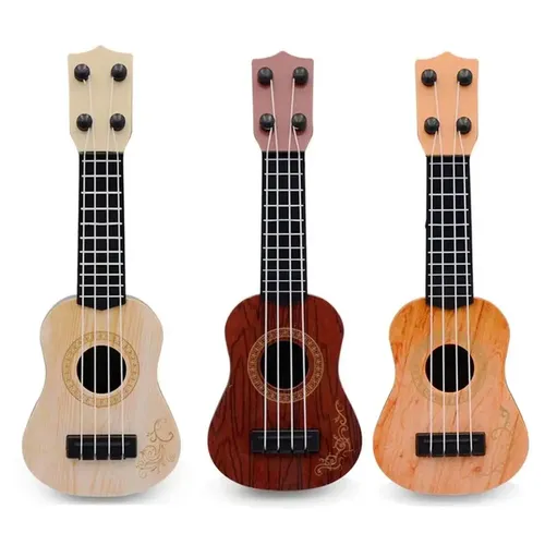 Mini-Spielzeuggitarre für Kleinkinder Musikinstrumente Anfänger Kindermusikinstrumente