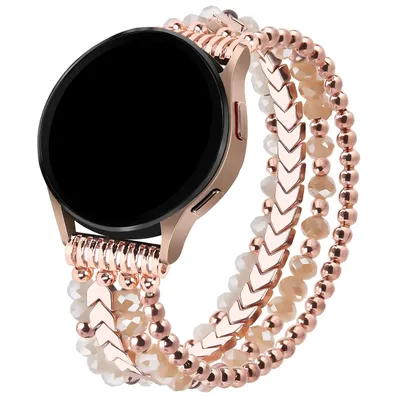 Für Samsung Galaxy Watch 6/5/4 40/44 mm Bänder/Active 2 Watch 4 42/46 mm Band Damen, 20 mm Image