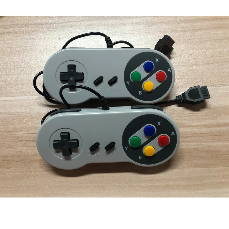 Manette de jeu pour console de jeu NES/SNES/SFC Bit pour console de jeu COOLBABY 9pin pour console de jeux HD 621 pour contrôleur HD 821