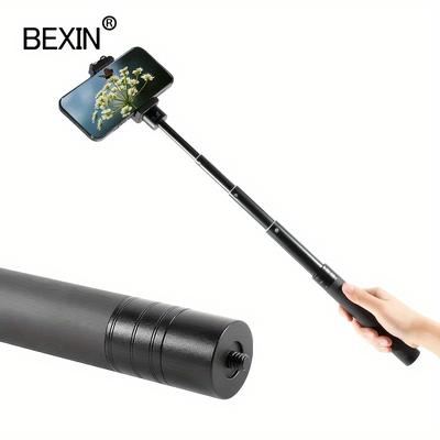 TEMU Manbily P275a Aluminum Alloy Camera Monopod With Tripod Mount - Lightweight, Extension Rod Image