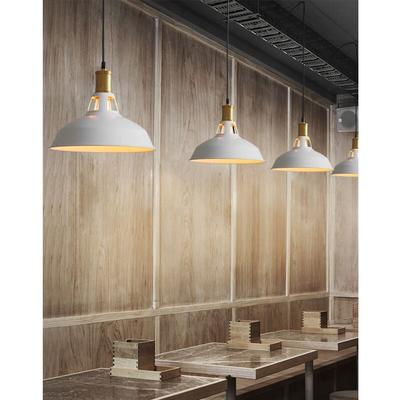 3er Pendelleuchte Lampenschirm Vintage Hängelampe aus Metall Edisen E27 Lampe für Loft Esszimmer Image