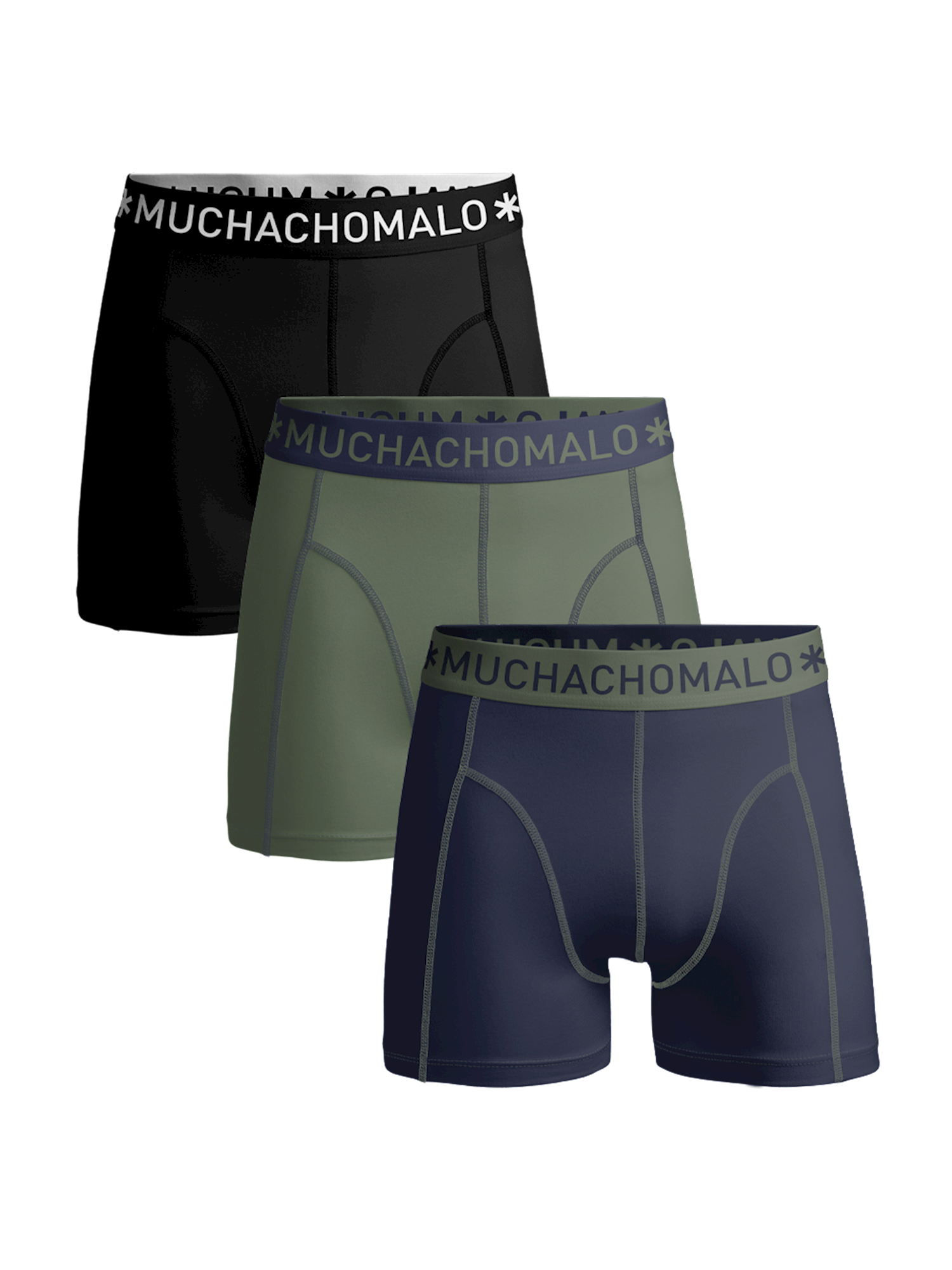 Muchachomalo - 3er-Pack Boxershorts Männer Image