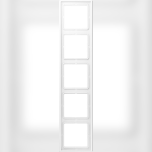 Jung Rahmen 5-fach LS 985 WWM LS985WWM Image