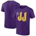 Men's Justin Jefferson & J.J. McCarthy Purple Minnesota Vikings Hometown Draft T-Shirt