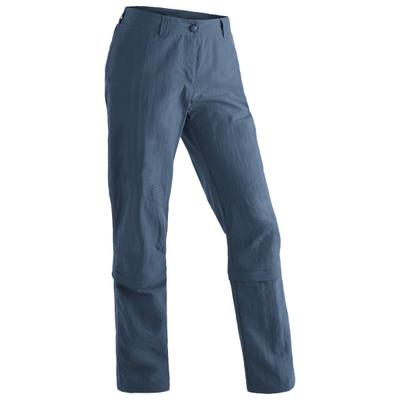Maier Sports - Women's Nicole Capri - Zip-Off-Hose Gr 50 - Regular blau Image