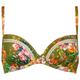 Watercult - Women's Sunset Florals Bikini Top 7374 - Bikini-Top Gr 42 - E oliv