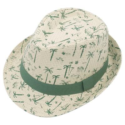 maximo - Boy's Trilby Palmen - Hut Gr 53 cm beige Image