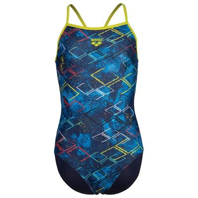 Arena - Girl's Arena Daly Swimsuit Light Drop Back - Badeanzug Gr 116 blau