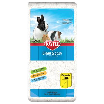 3x 24.6l Kaytee Clean & Cozy Bedding Kleintierstreu