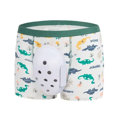 Schützende Vorhaut Unterwäsche Männer Eva Beutel für Jungen Baumwolle Boxershorts Phimose Chirurgie Image